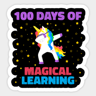 100 Days Of Magical Learning Sticker